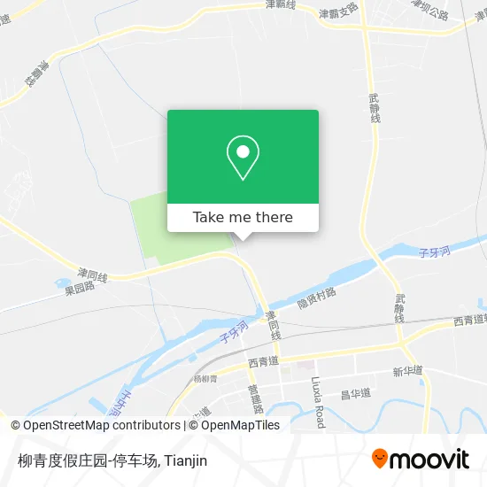 柳青度假庄园-停车场 map
