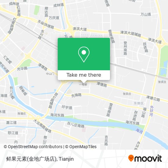 鲜果元素(金地广场店) map