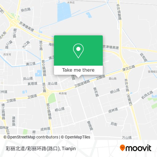 彩丽北道/彩丽环路(路口) map