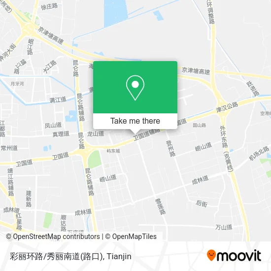 彩丽环路/秀丽南道(路口) map
