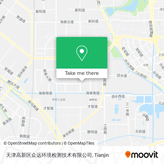 天津高新区众远环境检测技术有限公司 map