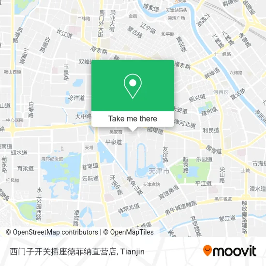 西门子开关插座德菲纳直营店 map