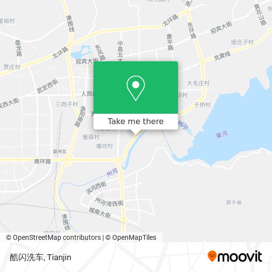 酷闪洗车 map