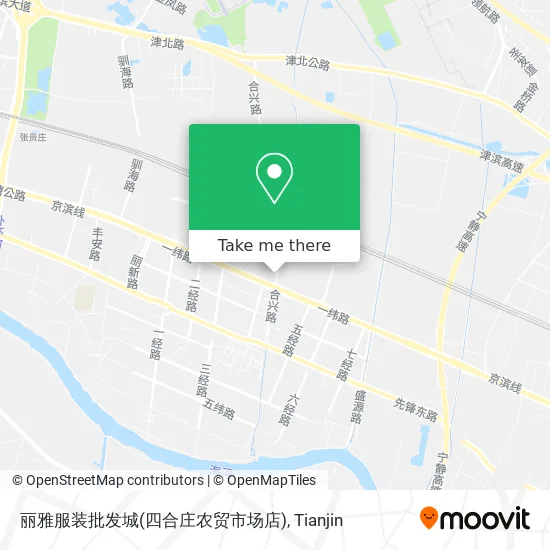 丽雅服装批发城(四合庄农贸市场店) map