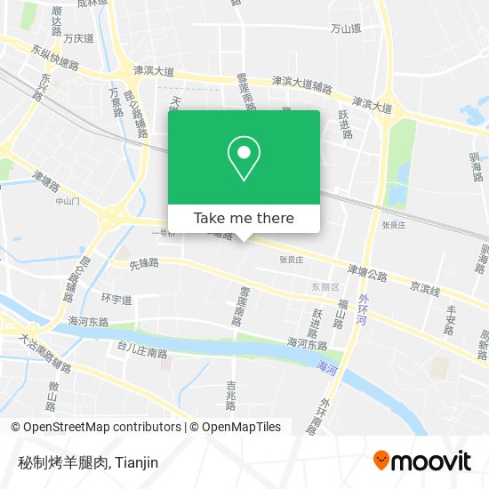 秘制烤羊腿肉 map