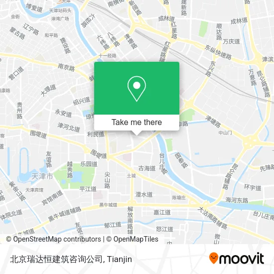 北京瑞达恒建筑咨询公司 map