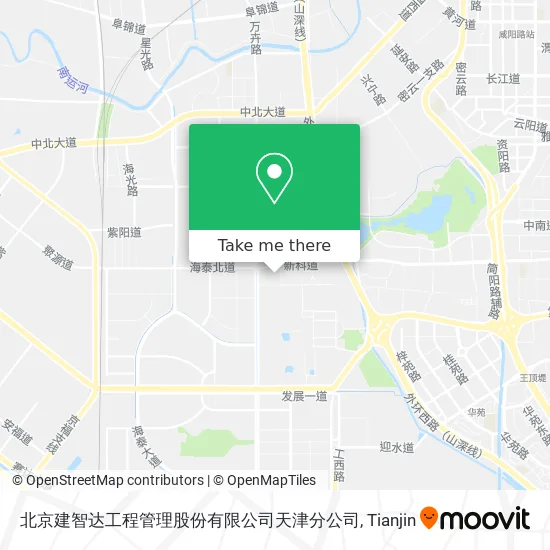 北京建智达工程管理股份有限公司天津分公司 map