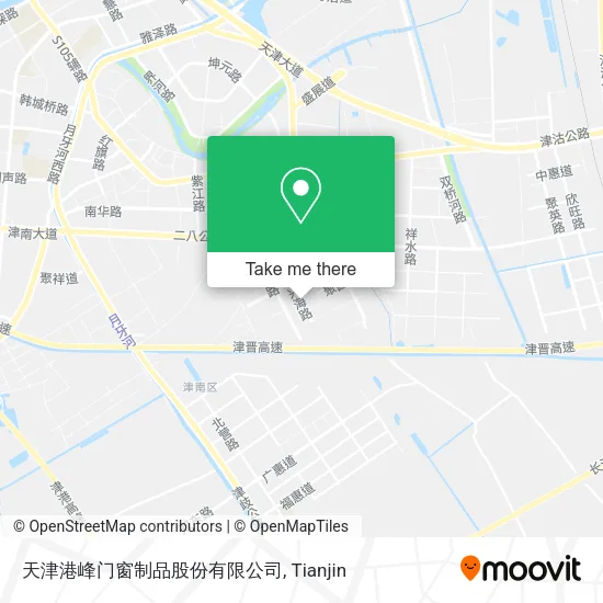 天津港峰门窗制品股份有限公司 map