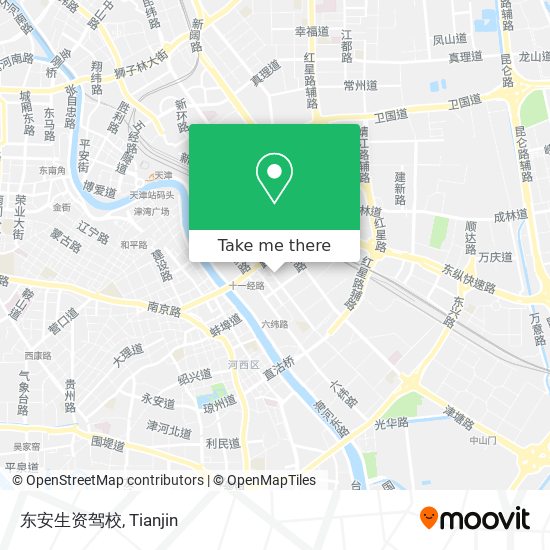 东安生资驾校 map