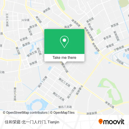 佳和荣庭-北一门人行门 map