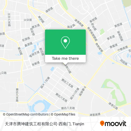 天津市腾坤建筑工程有限公司-西南门 map