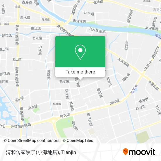 清和传家饺子(小海地店) map