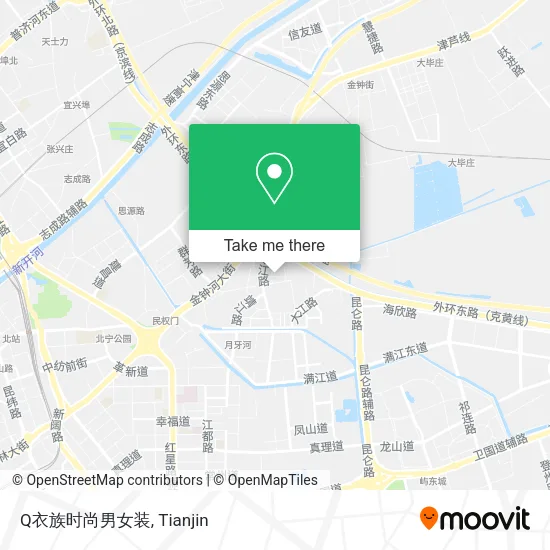 Q衣族时尚男女装 map