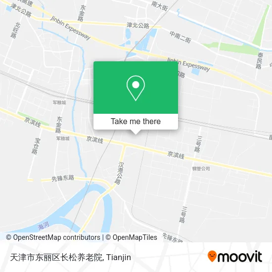 天津市东丽区长松养老院 map