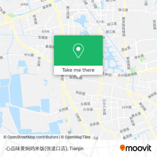心品味黄焖鸡米饭(张道口店) map
