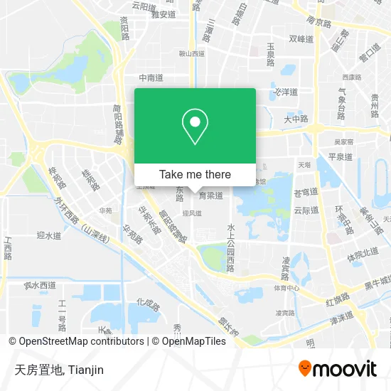 天房置地 map