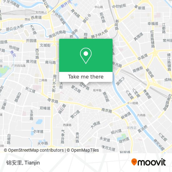 锦安里 map