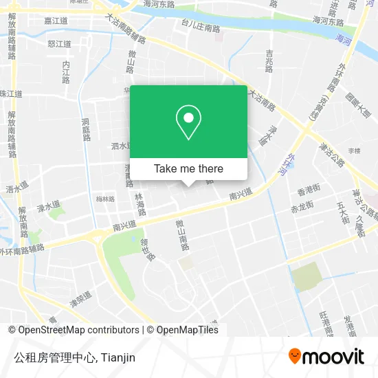 公租房管理中心 map