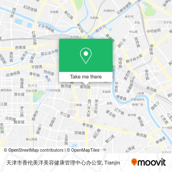 天津市香伦美泮美容健康管理中心办公室 map
