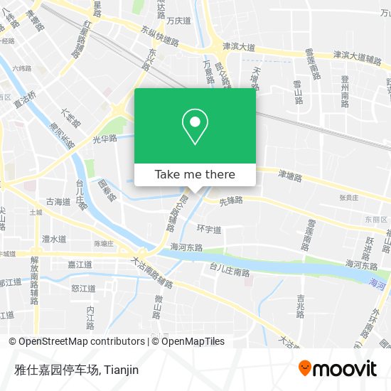 雅仕嘉园停车场 map