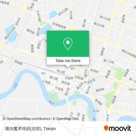 塘沽魔术培训(总部) map