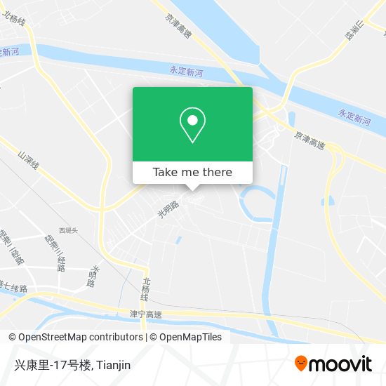 兴康里-17号楼 map