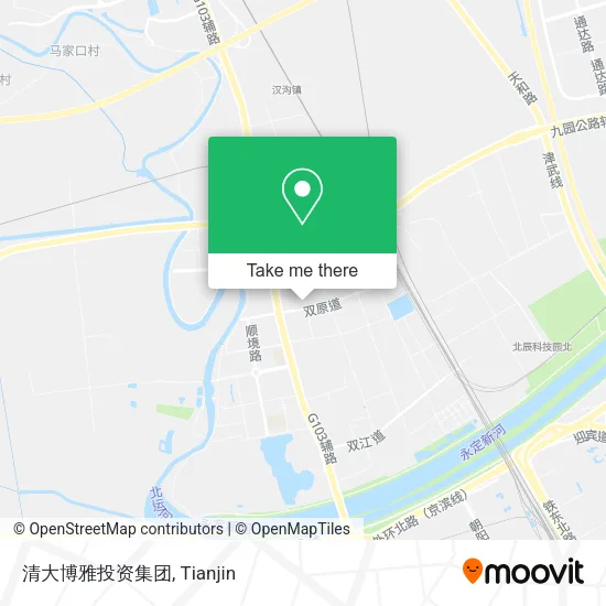 清大博雅投资集团 map