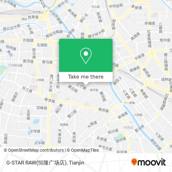 G-STAR RAW(恒隆广场店) map