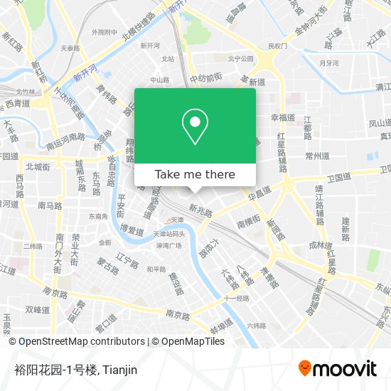 裕阳花园-1号楼 map