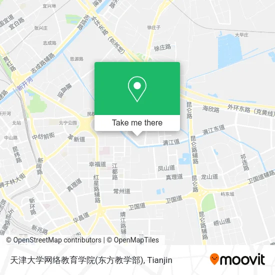 天津大学网络教育学院(东方教学部) map