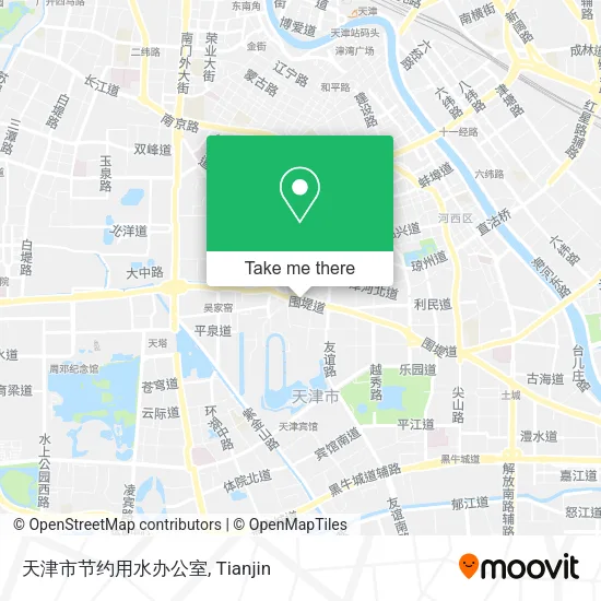 天津市节约用水办公室 map