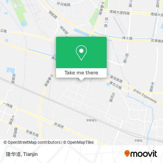 隆华道 map