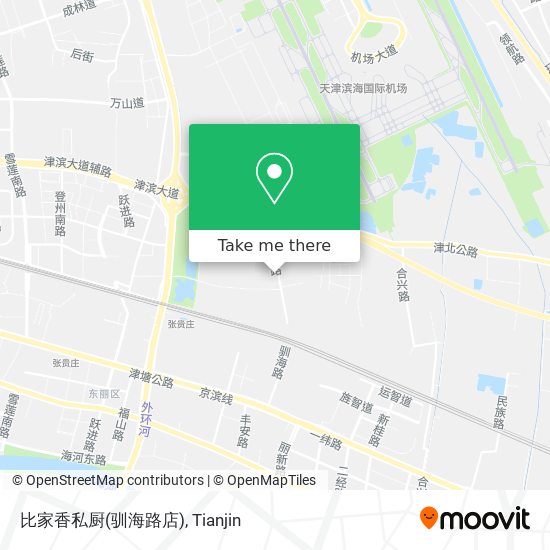 比家香私厨(驯海路店) map