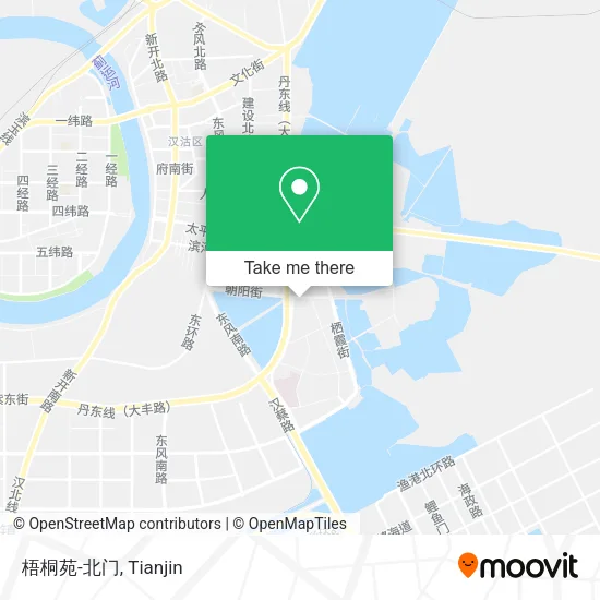 梧桐苑-北门 map