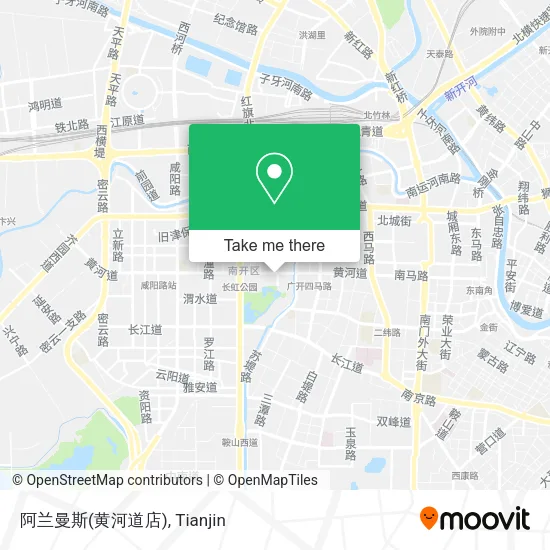 阿兰曼斯(黄河道店) map