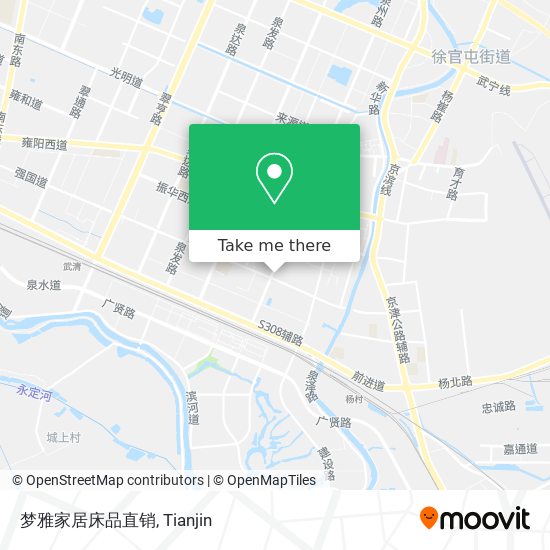 梦雅家居床品直销 map