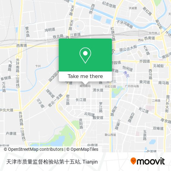 天津市质量监督检验站第十五站 map