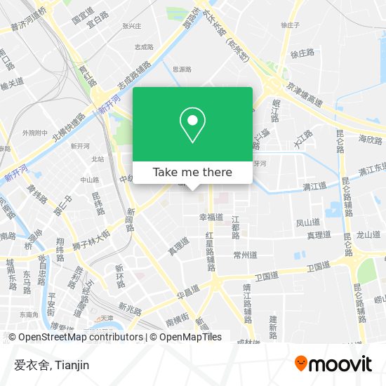 爱衣舍 map
