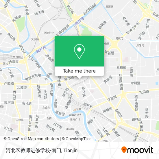 河北区教师进修学校-南门 map