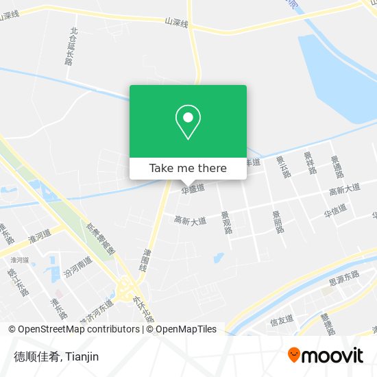 德顺佳肴 map