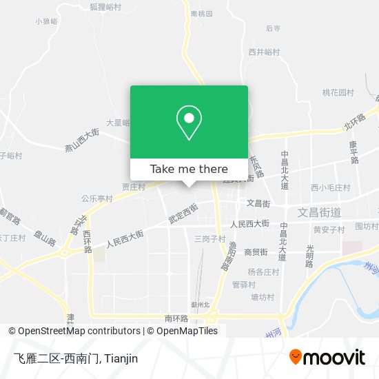飞雁二区-西南门 map