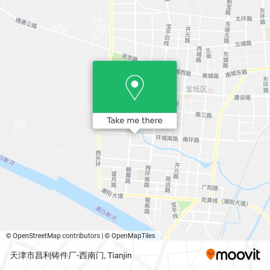 天津市昌利铸件厂-西南门 map