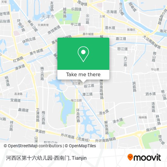 河西区第十六幼儿园-西南门 map