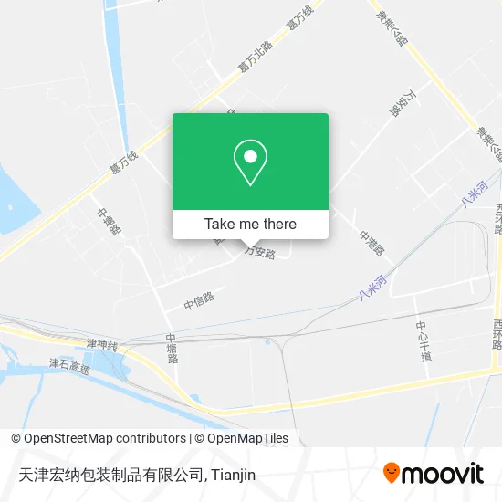 天津宏纳包装制品有限公司 map