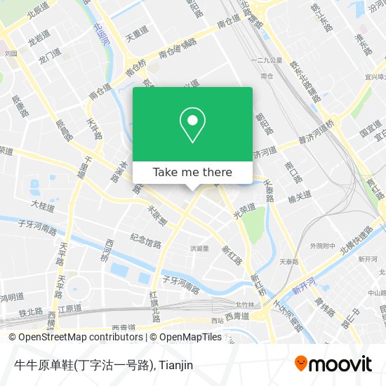 牛牛原单鞋(丁字沽一号路) map