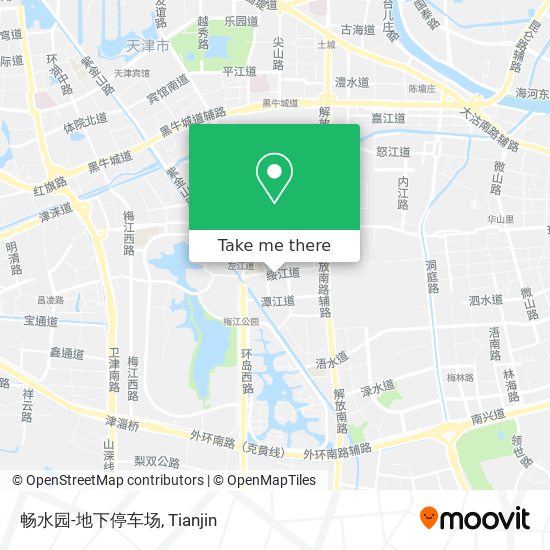 畅水园-地下停车场 map