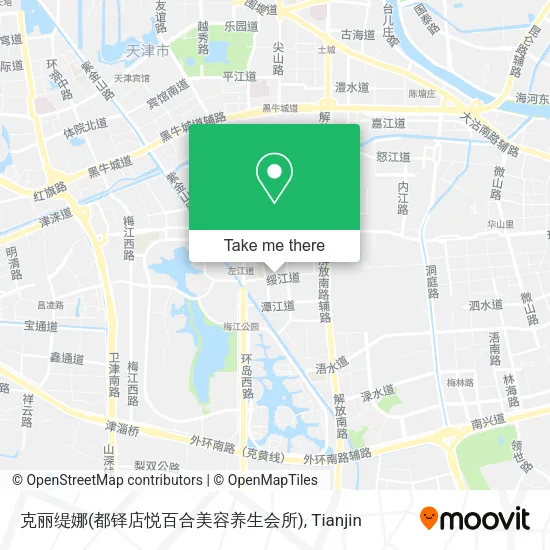 克丽缇娜(都铎店悦百合美容养生会所) map