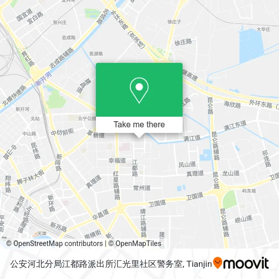 公安河北分局江都路派出所汇光里社区警务室 map