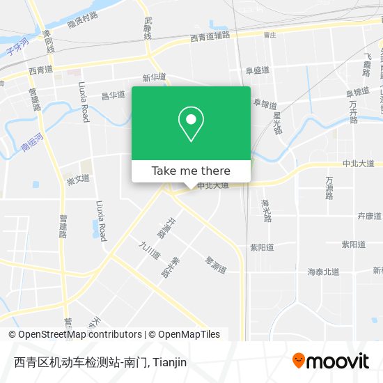 西青区机动车检测站-南门 map