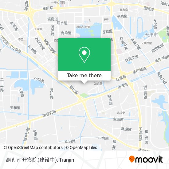 融创南开宸院(建设中) map